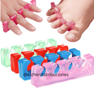Separador de dedos en silicón